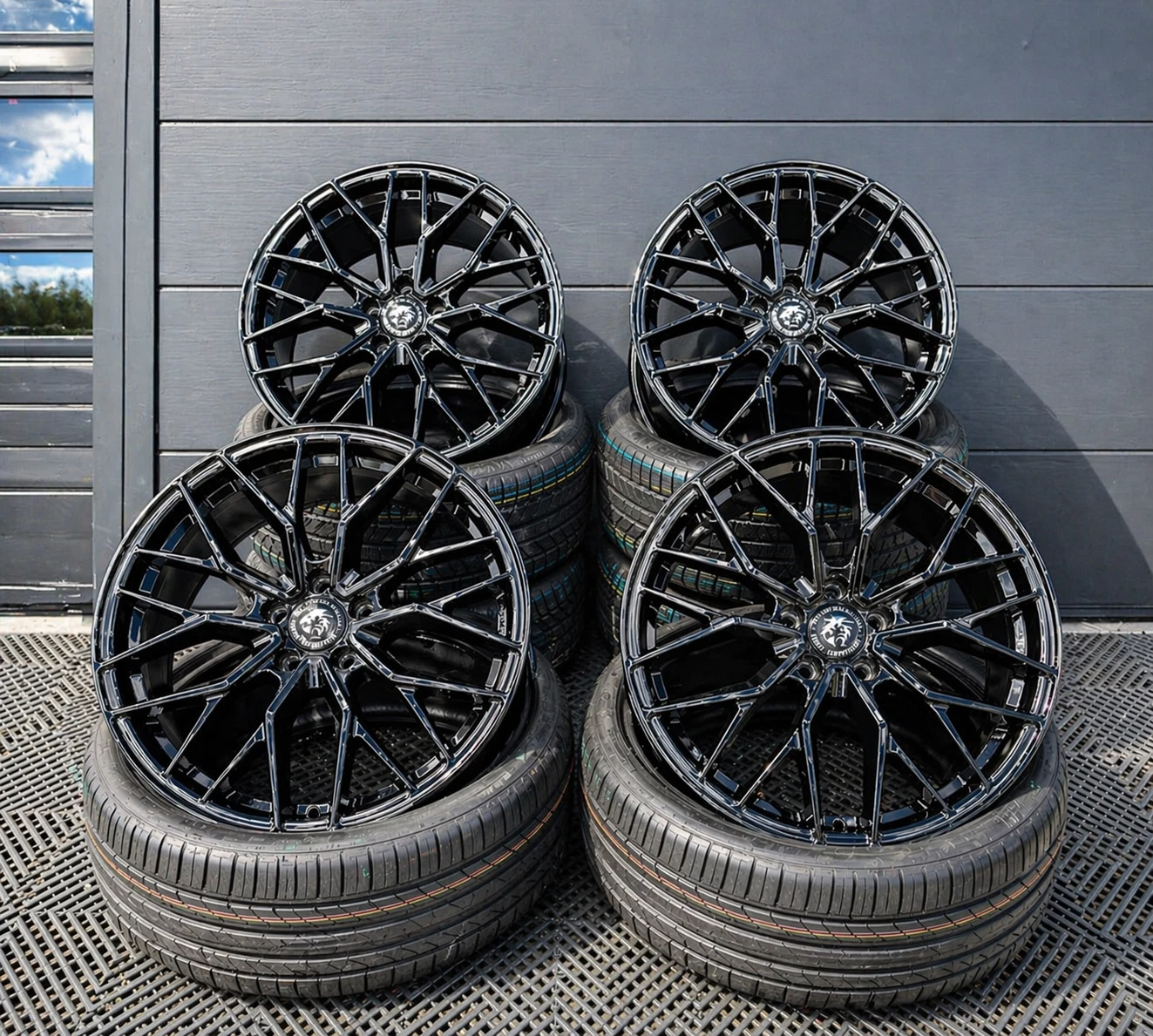 19 Zoll Damina DM20 Felgen für Audi A4 S4 A6 S6 RS4 RS6 A8 8E B6 8H QB6 4F 4B 4E