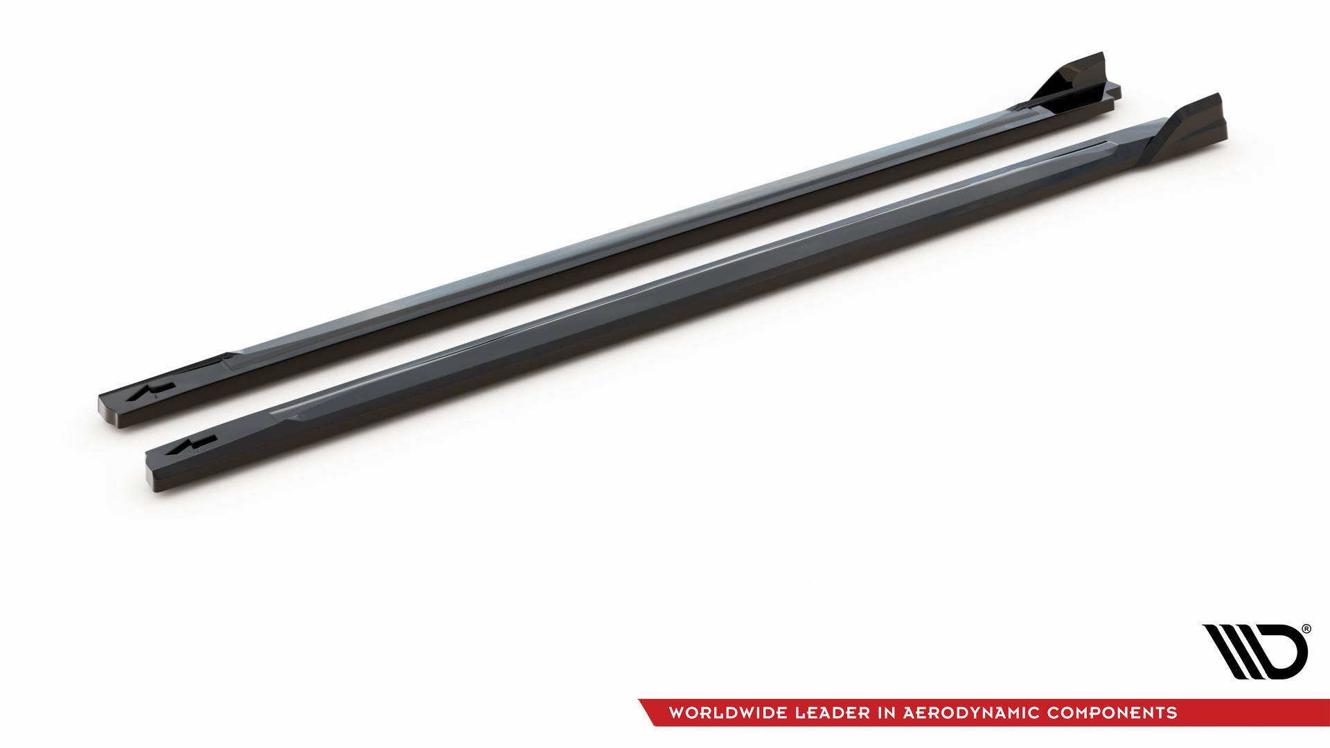 Street+ Seitenschweller Leisten V.2 passend für Hyundai Kona N Mk1 schwarz Hochglanz