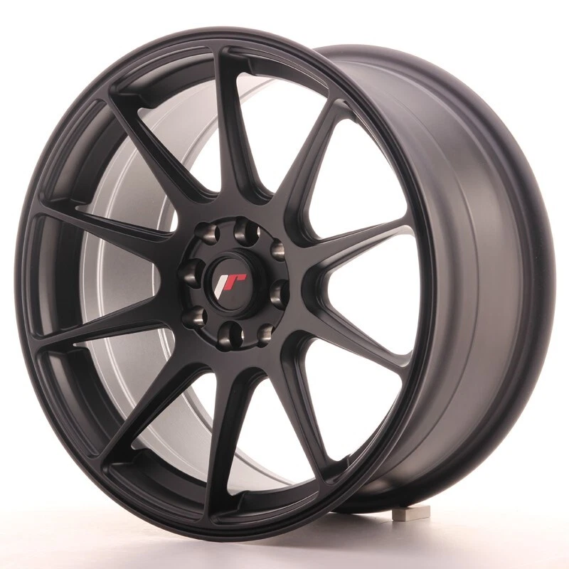 20 zoll Japan Racing JR11 Felgen für Ford Mustang LAE 9x20 + 10,5x20 Schwarz