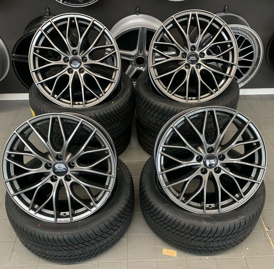 19 Zoll MM01 Felgen für Mercedes A C Klasse W176 W177 W205 W204 A205 C205 AMG