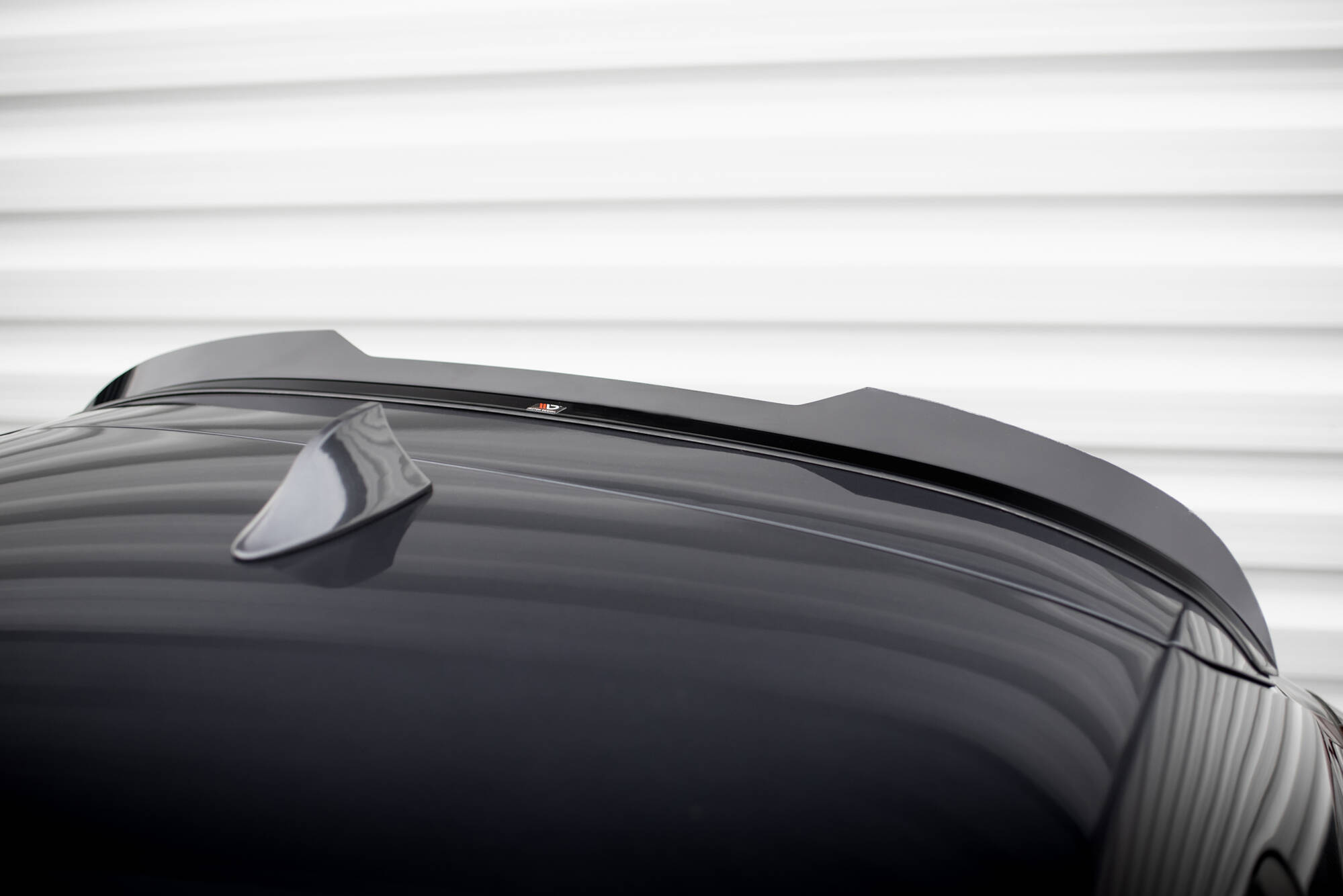 Heck Spoiler Aufsatz Abrisskante passend für Renault Megane GT Mk3 FL schwarz Hochglanz