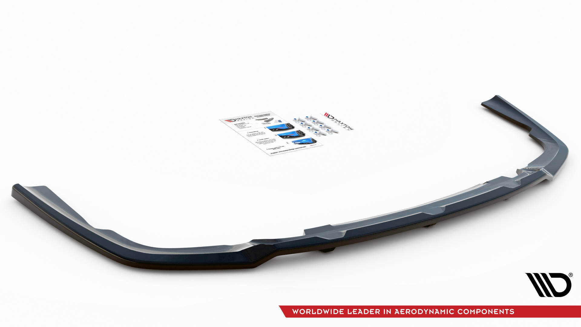 Street+ Mittlerer Diffusor RACE Heck Ansatz V.1 passend für BMW X6 M-Paket G06 schwarz Hochglanz