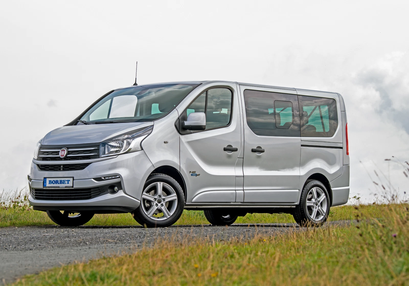 17 Zoll CWD Borbet Alu Felgen für PÖSSL Vanster Campster Camper Wohnmobil 5x108