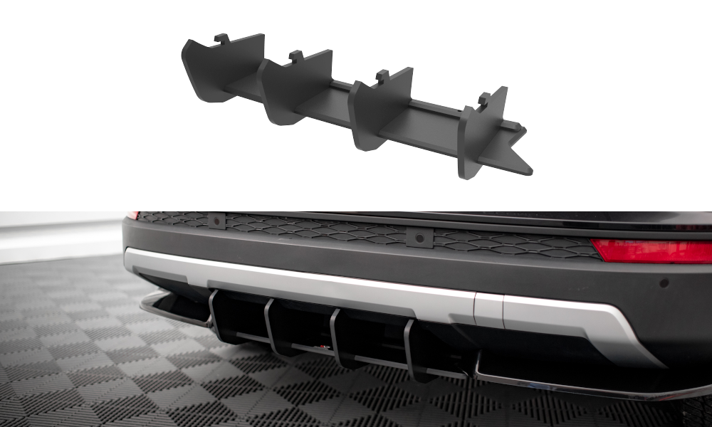 Street Pro Heckschürze Heck Ansatz Diffusor passend für Seat Ateca Mk1