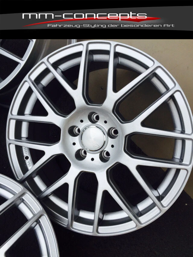 18 Zoll WH26 Felgen Silber Audi A4 A5 A6 A7 A8 TT S4 S5 VW Passat CC Touran R