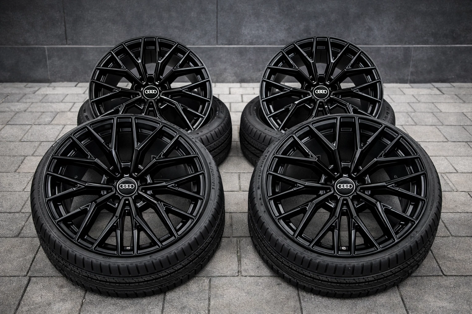 19 Zoll WH37 Alu Felgen für Audi A3 S3 E-Tron Sportback 8V 8P GY Q2 SQ2 TT TTS