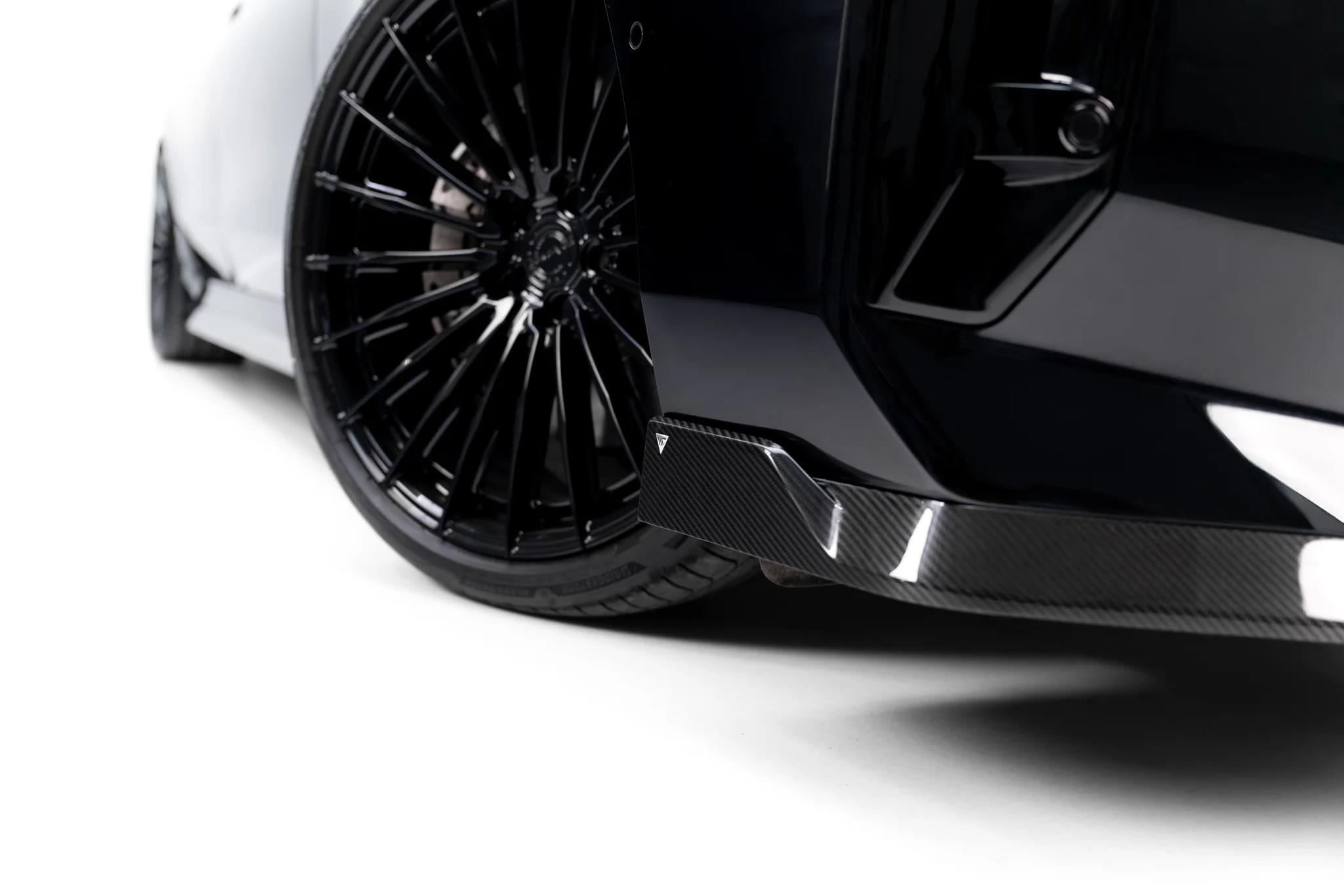 Prepreg Carbon Fiber Street+ Spoilerlippe Front Ansatz passend für BMW 7 M-Paket / M760e / i7 M-Paket G70