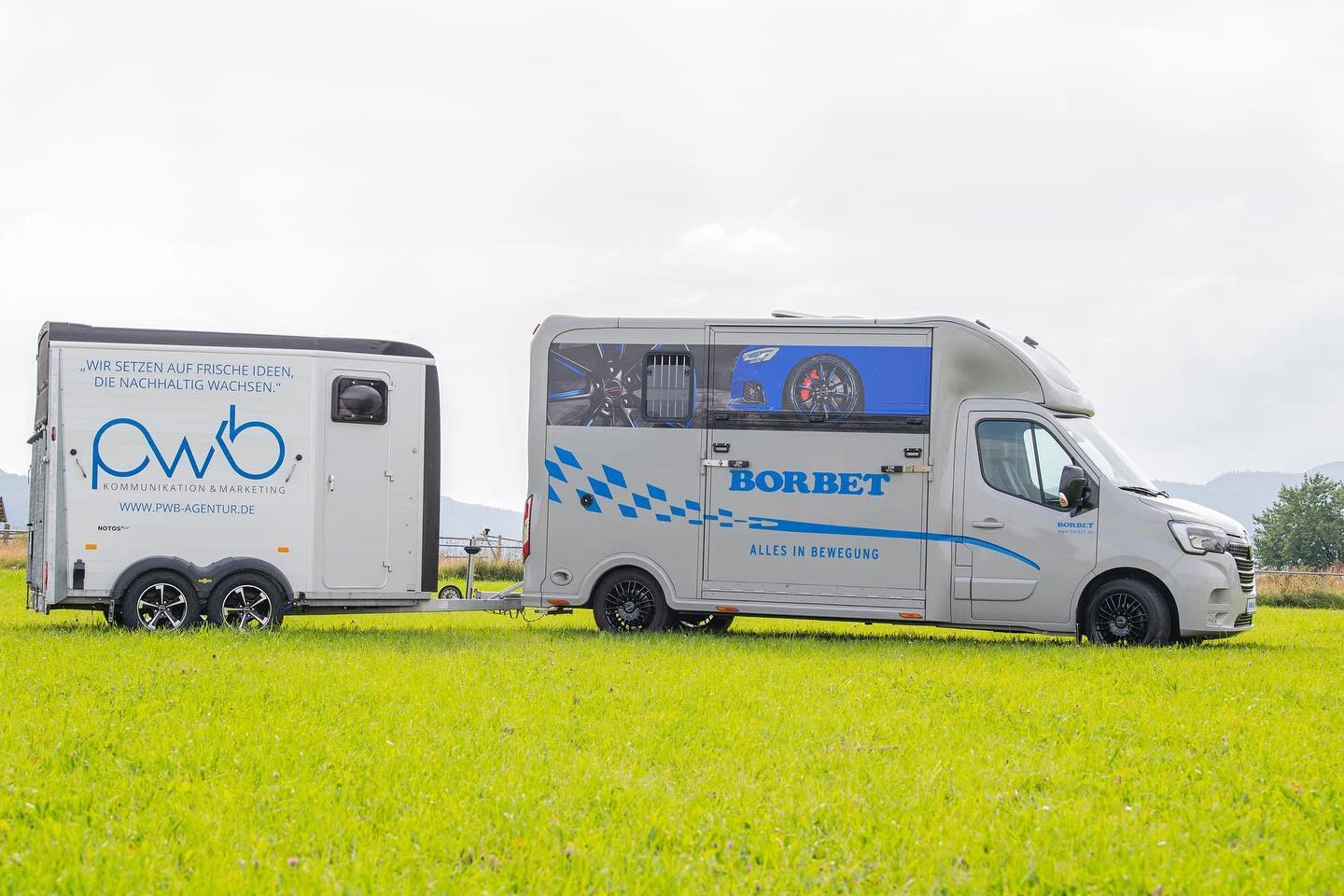 17 Zoll Borbet CW3 Felgen für Fiat Ducato Kasten Camper Wohnmobil Van Bus 5x118