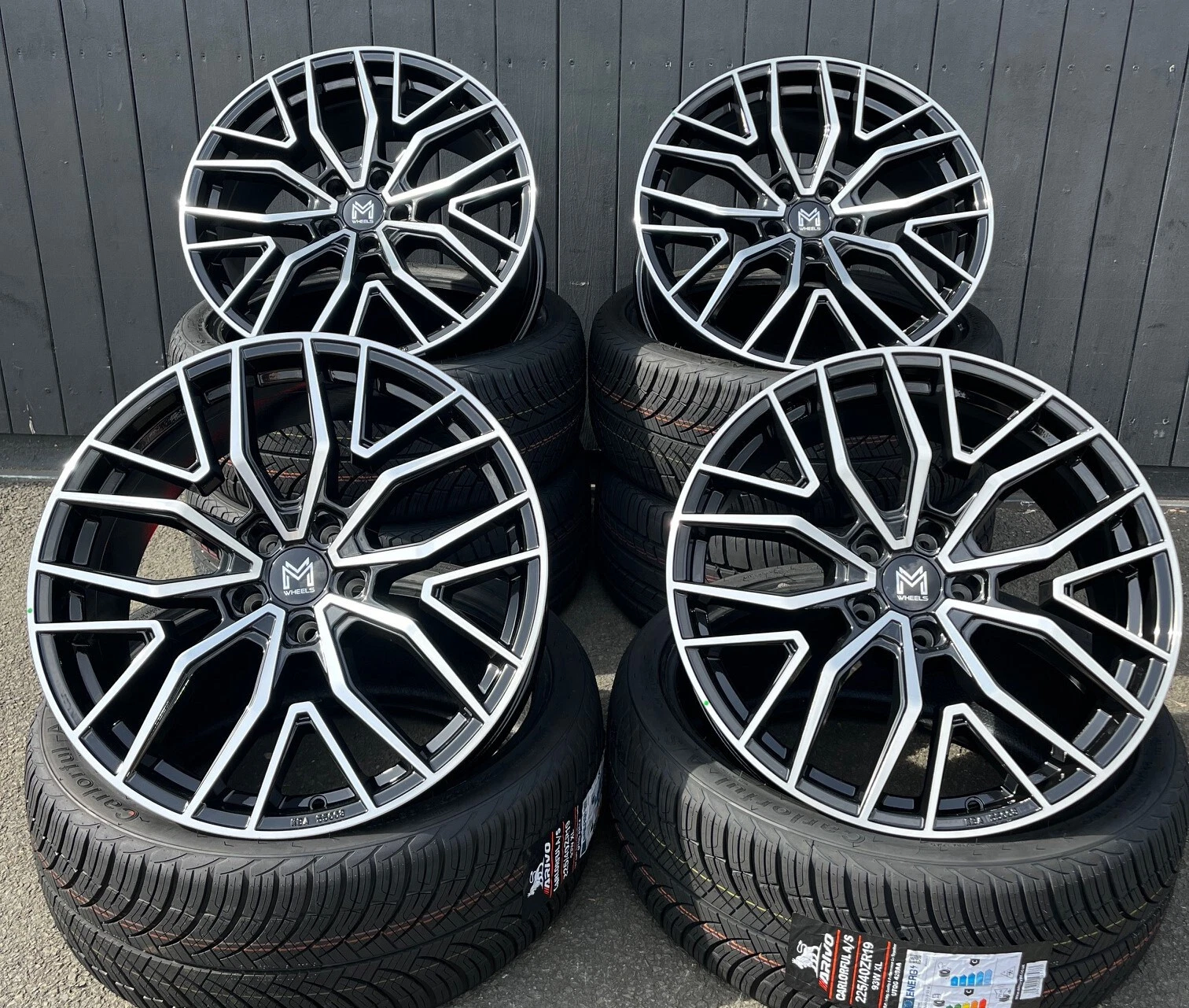 19 zoll MM09 Felgen für Mercedes CL W215 W216 CLS W219 W218 EQC EQE GLA A45 AMG