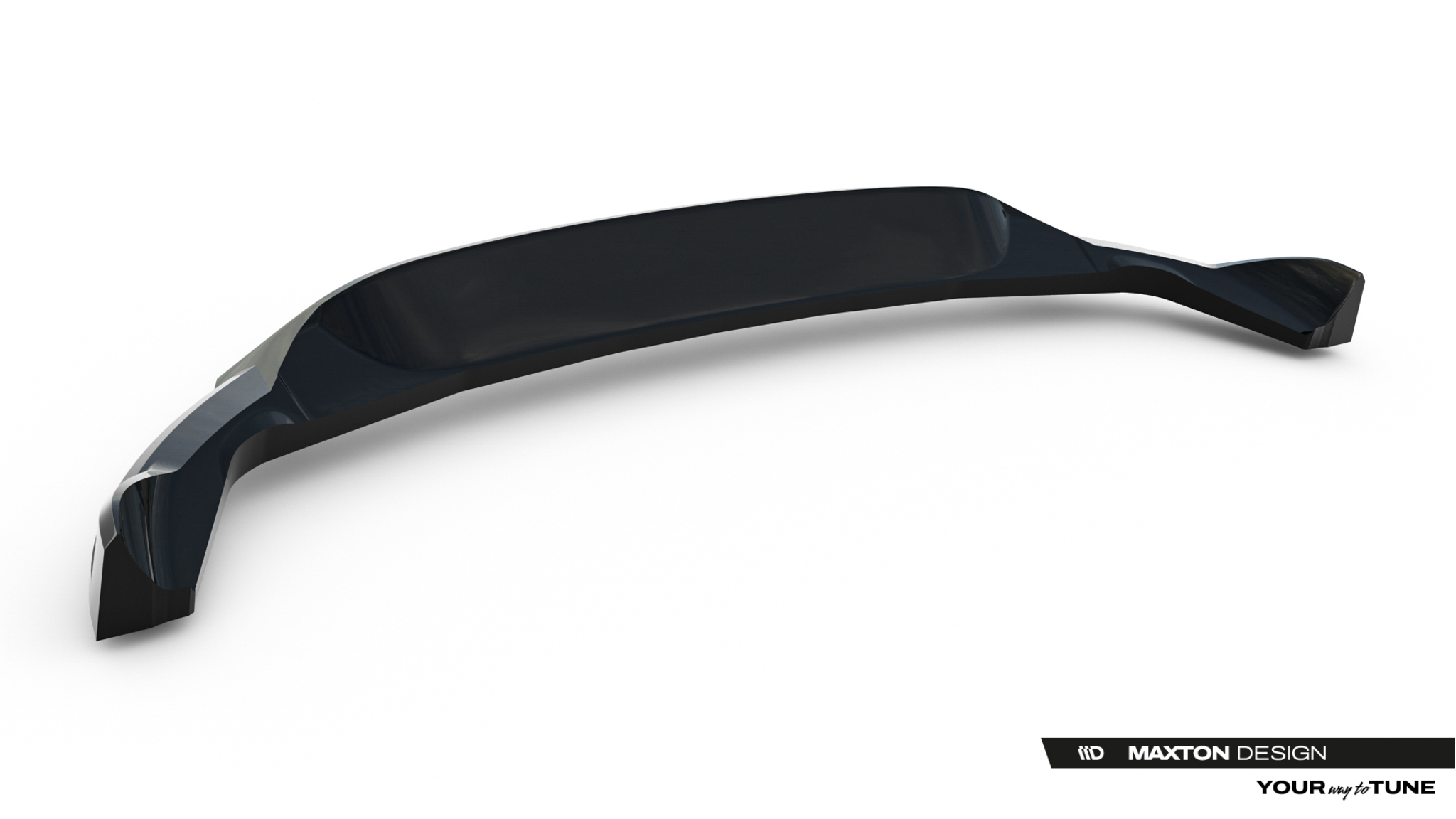 Street+ Spoilerlippe Front Ansatz passend für Land Rover Discovery HSE Mk5 Facelift schwarz Hochglanz