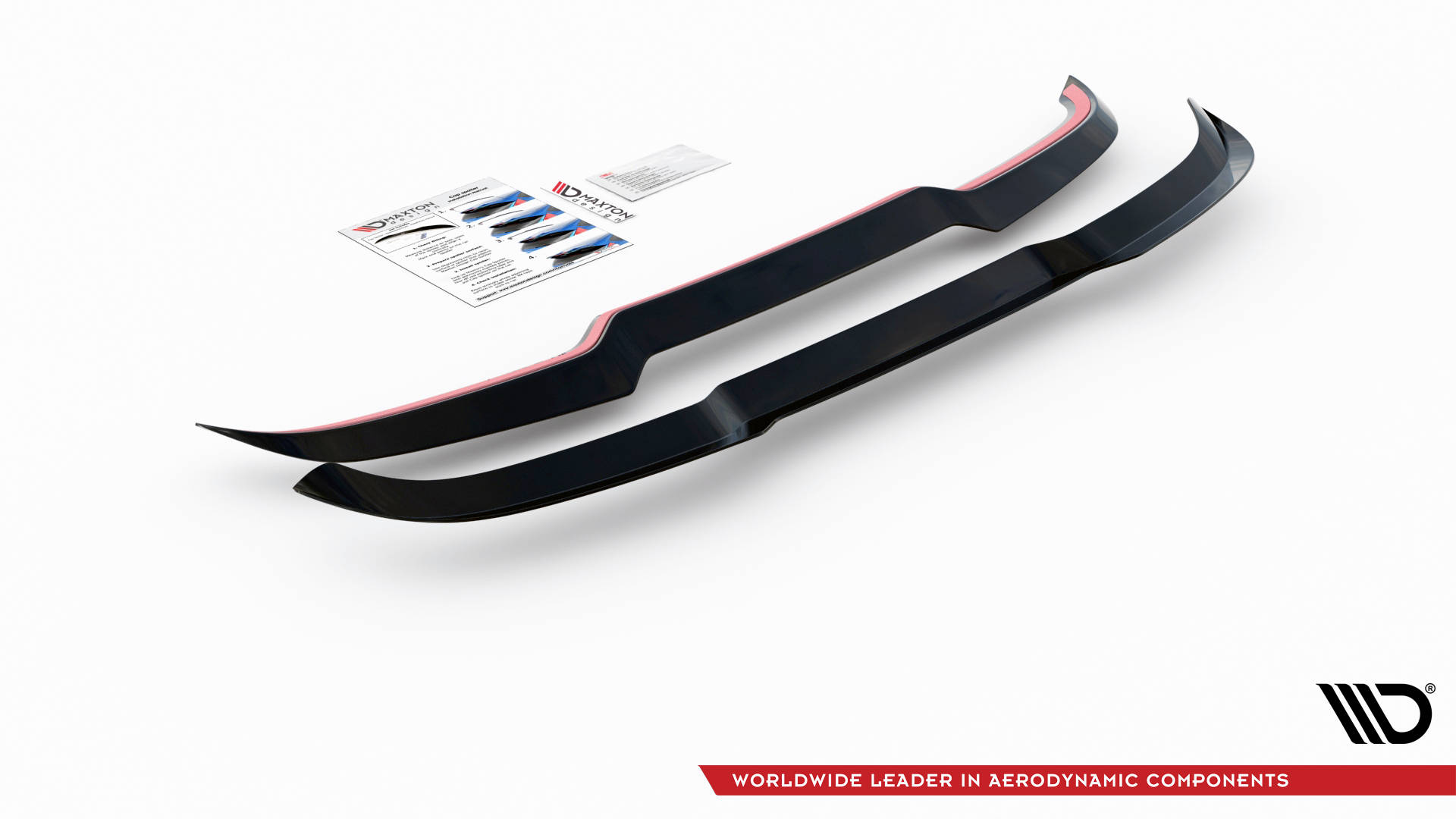 Heck Spoiler Aufsatz Abrisskante passend für BMW X5M F95 / F95 FL schwarz Hochglanz