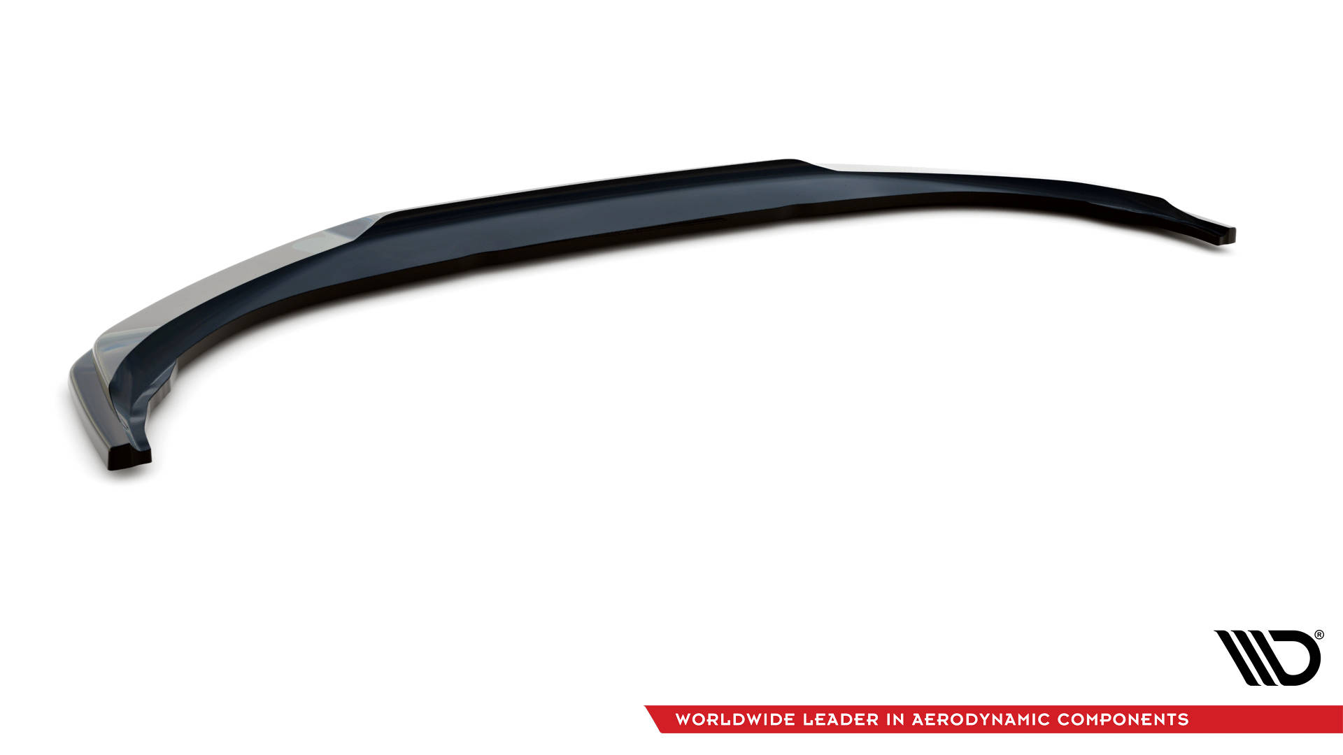 Street+ Spoilerlippe Front Ansatz V.2 passend für Ford Mustang Mach-E Mk1 schwarz Hochglanz