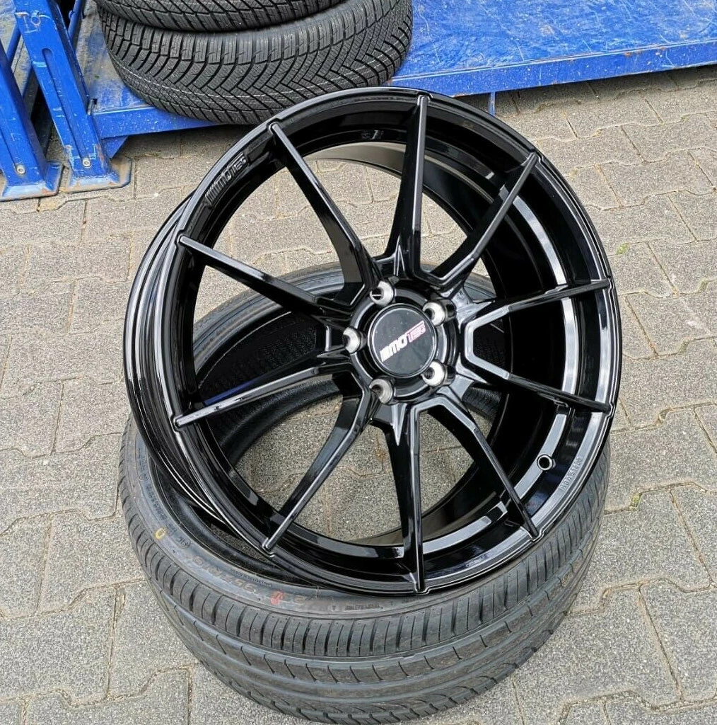 19 Zoll Ultralight Alu Felgen et48 5x112 schwarz für Seat leon Cupra Audi RS3
