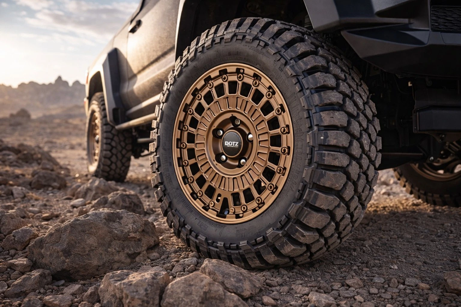 17 Zoll Dotz Talara Felgen für Ford Ranger 2AB 2AZB Pickup Offroad Camper