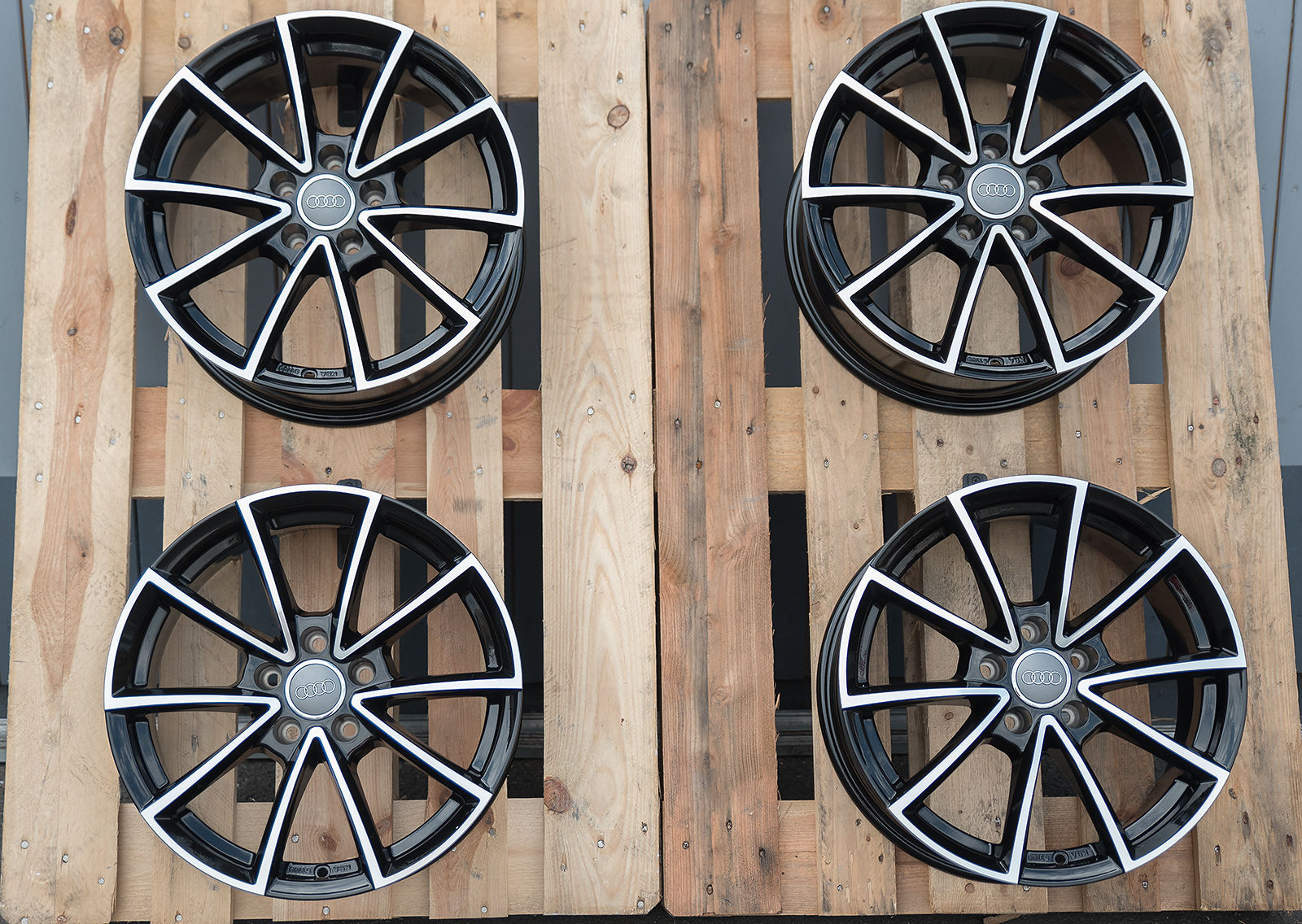 17 Zoll WH28 Alu Felgen für VW T4 Caddy Transporter Touran Passat Scirocco R CC