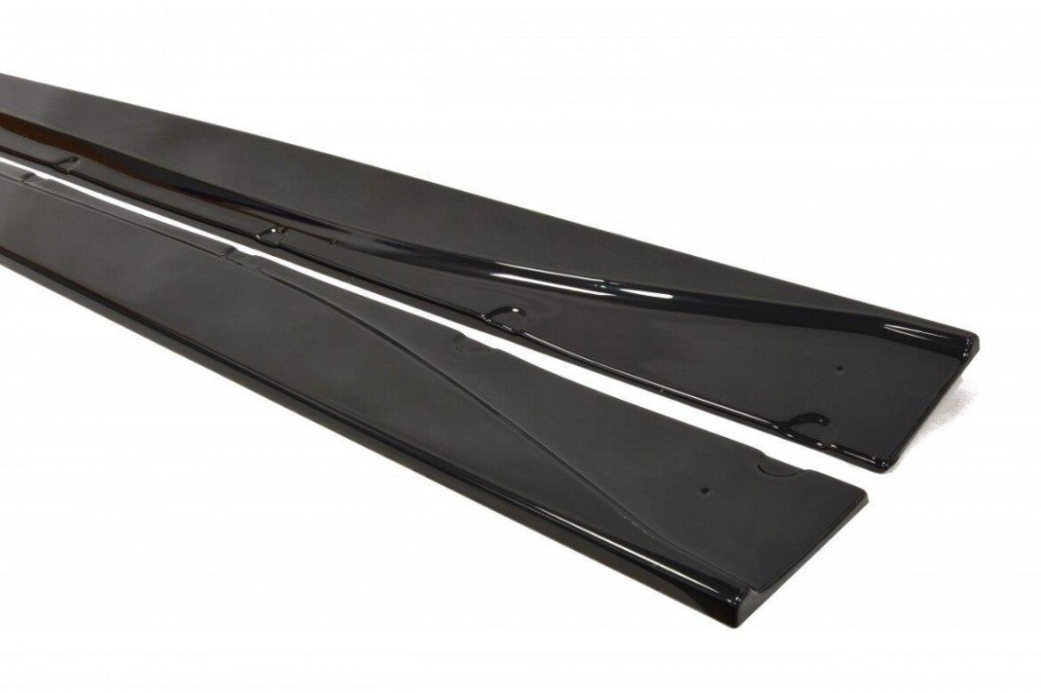 Seitenschweller Ansatz passend für Maserati GRANTURISMO 2007-2011 Carbon Look