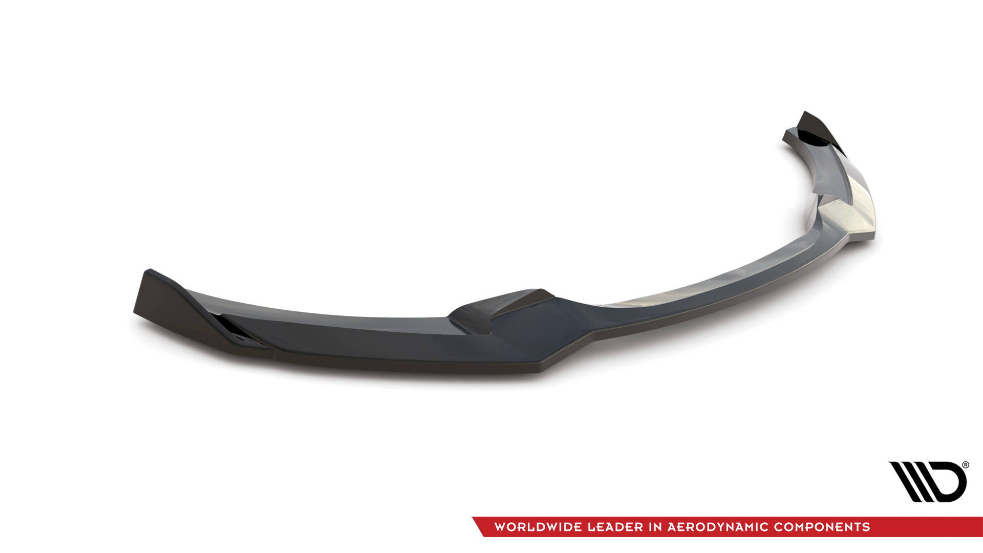 Street+ Spoilerlippe Front Ansatz V.1 passend für BMW 2 M-Paket F22 schwarz Hochglanz