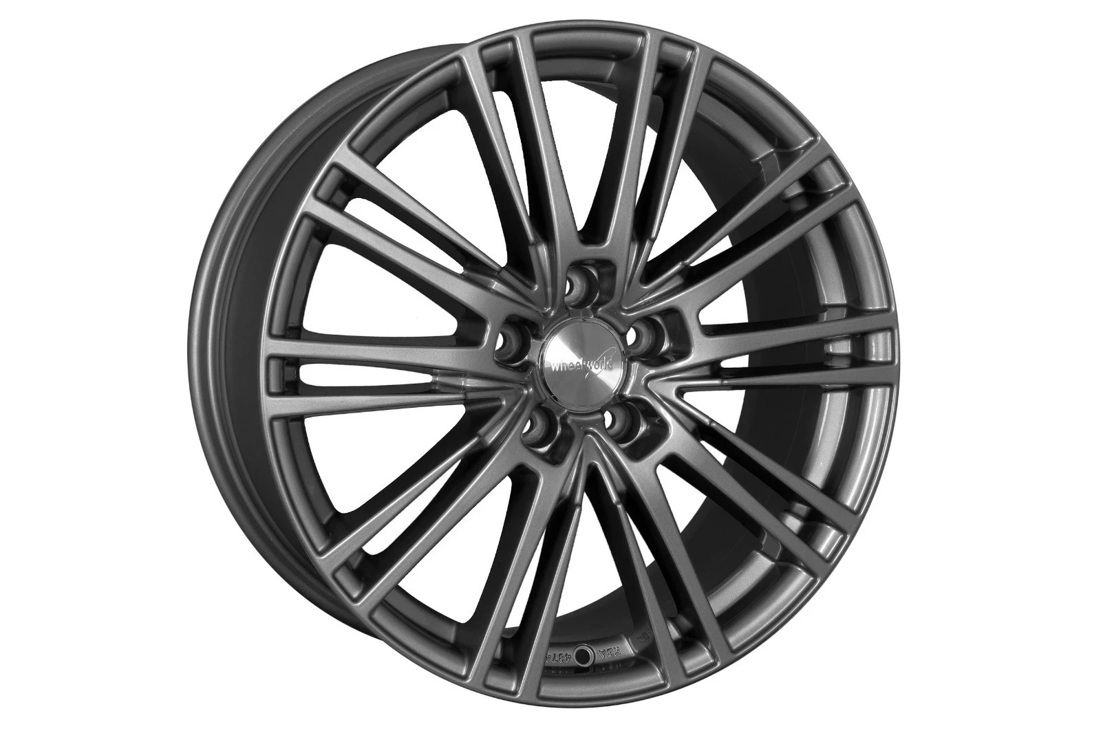 WH18 Alufelgen 17 Zoll Audi A4 Cabrio A7 Q3 Seat Alhambra Skoda Scout VW Caddy