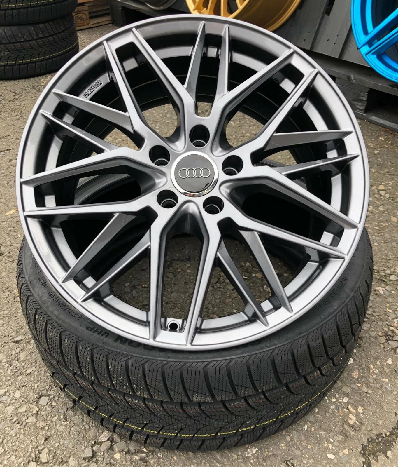 19 Zoll DM08 Felgen für VW Golf 5 6 7 Variant R GTI GTE Performance R32 RS4 AMG