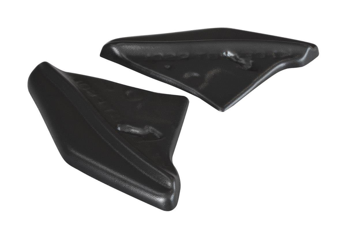 Street+ Heck Ansatz Flaps passend für Kia CEE"D / PRO CEE"D GT MK2 schwarz Hochglanz