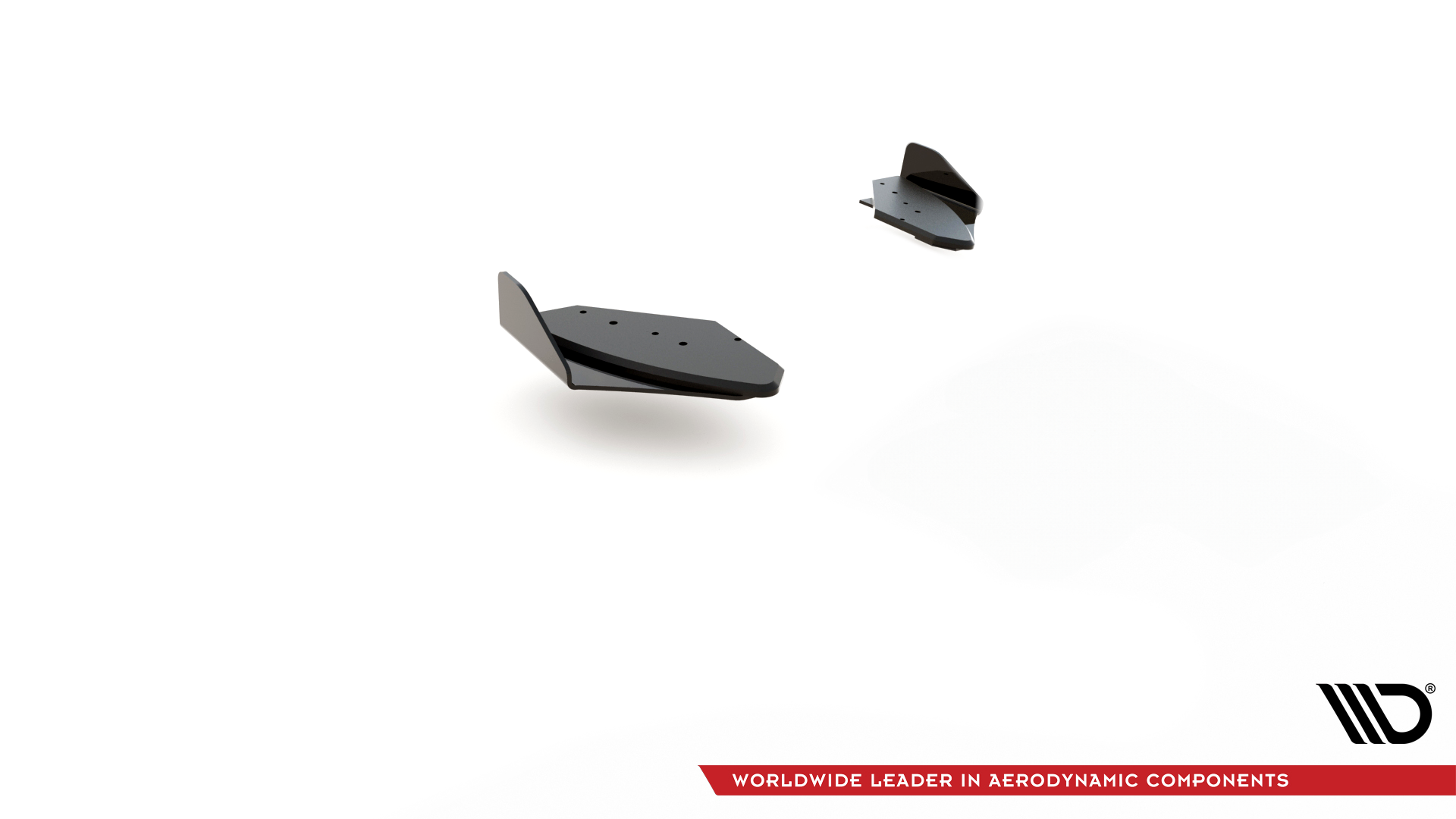 Street Pro Heck Ansatz Flaps passend für VW Golf GTI Mk6 schwarz Hochglanz
