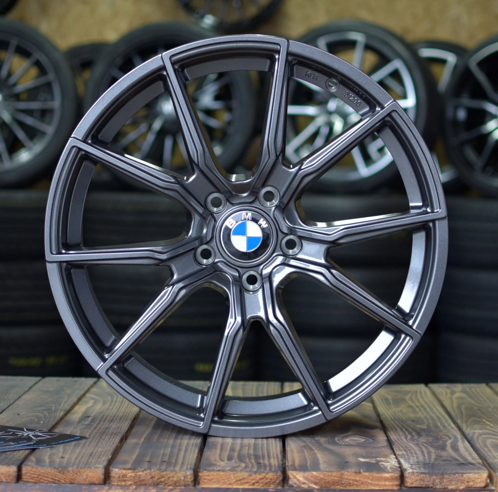 18 Zoll V1 Alu Felgen für BMW 3er F30 F31 F34 e90 e91 e92 e93 M Performance M4
