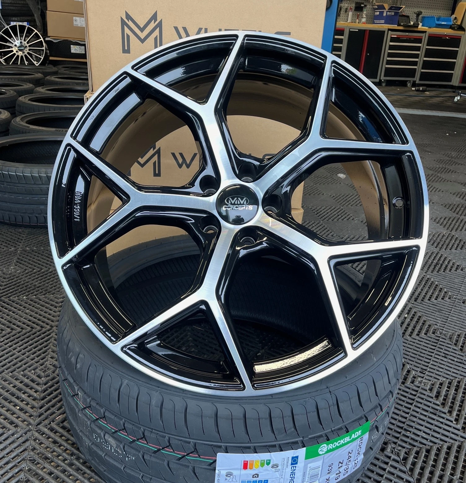 21 Zoll MM08 Felgen für VW Tiguan R R-Line Allspace ID4 ID5 GTX Pure Formentor