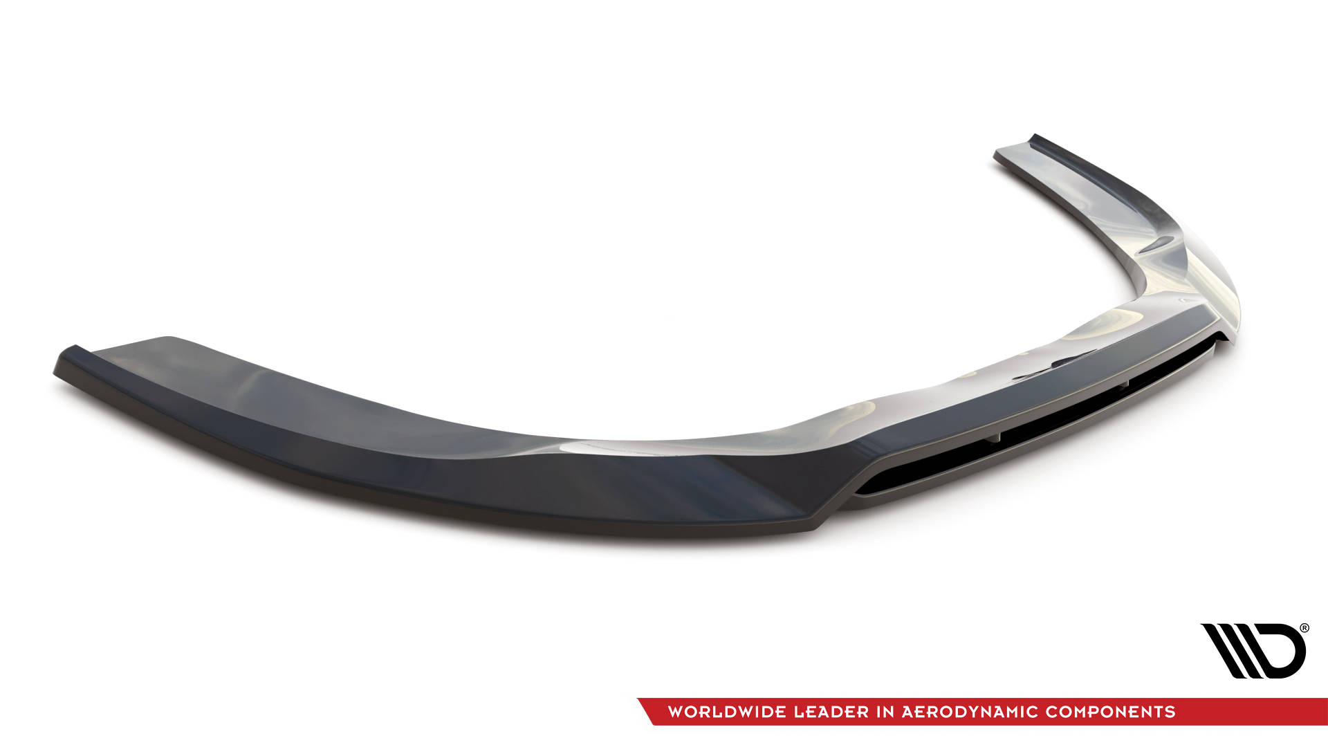 Street+ Spoilerlippe Front Ansatz passend für Ford Transit Custom ST-Line Mk1 FL schwarz Hochglanz