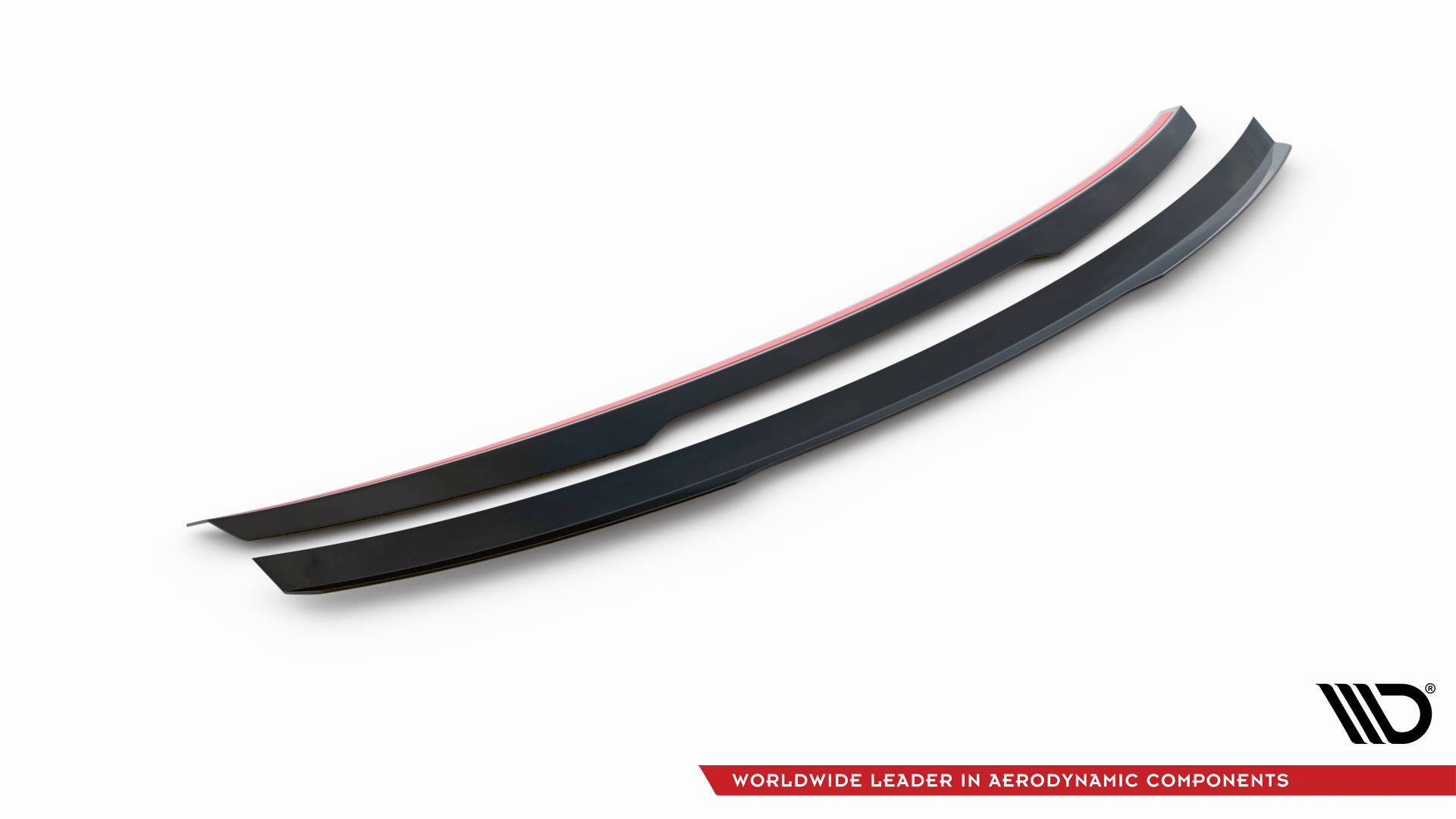 Heck Spoiler Aufsatz Abrisskante passend für Audi S8 / A8 S-Line D5 FL schwarz Hochglanz