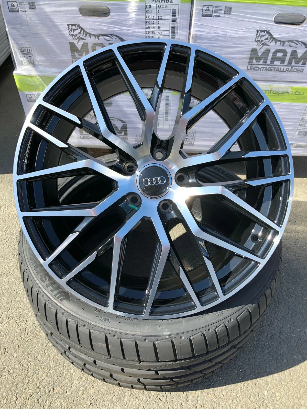 19 Zoll RS4 Felgen für VW Golf 5 6 7 GTI R R32 Performance Clubsport GTD GTE R8