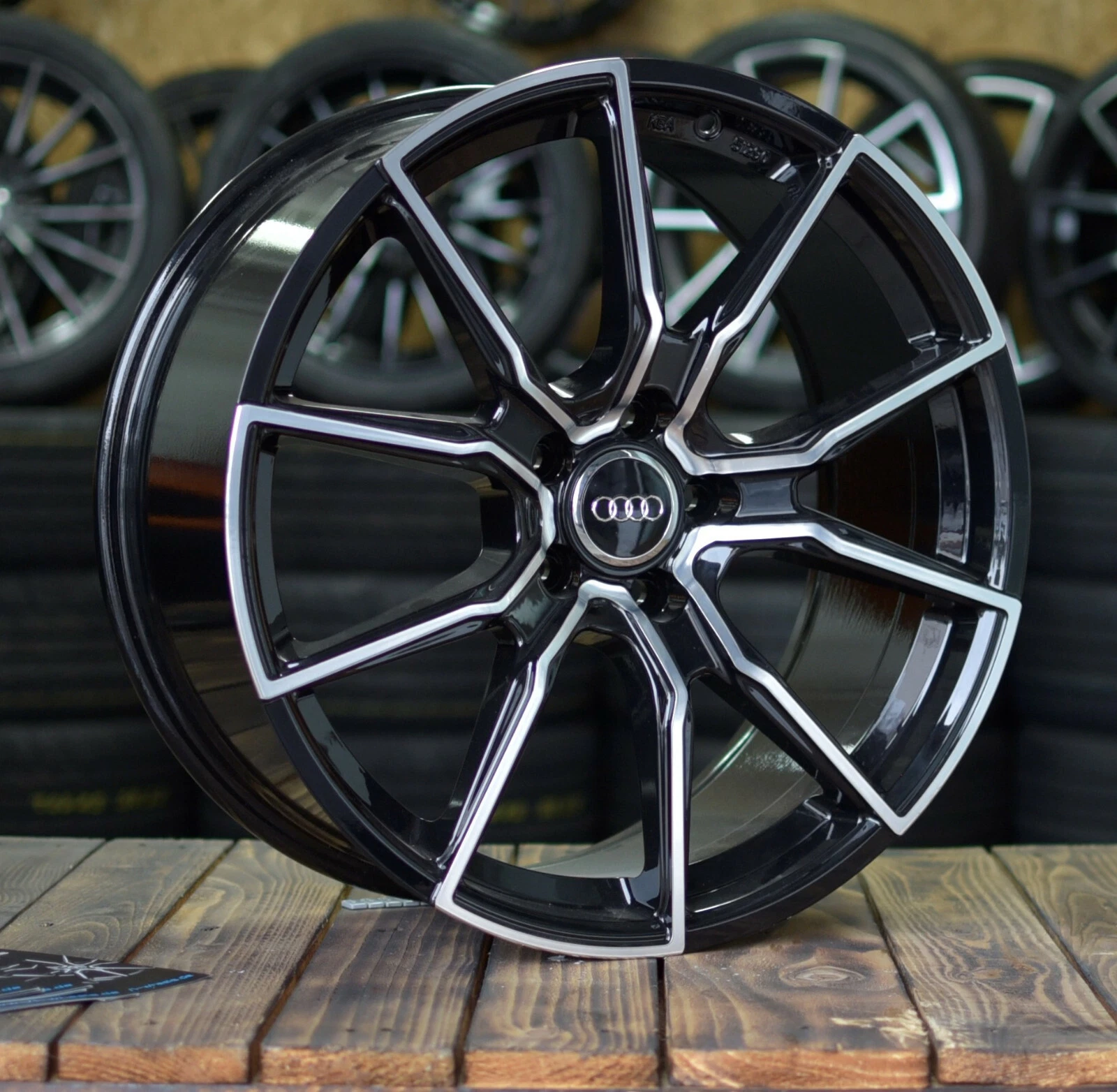 20 Zoll V1 Felgen für Audi A3 S3 RS3 Typ 8V Q2 Q3 A6 TT TTS TT RS S-Line S6 4F