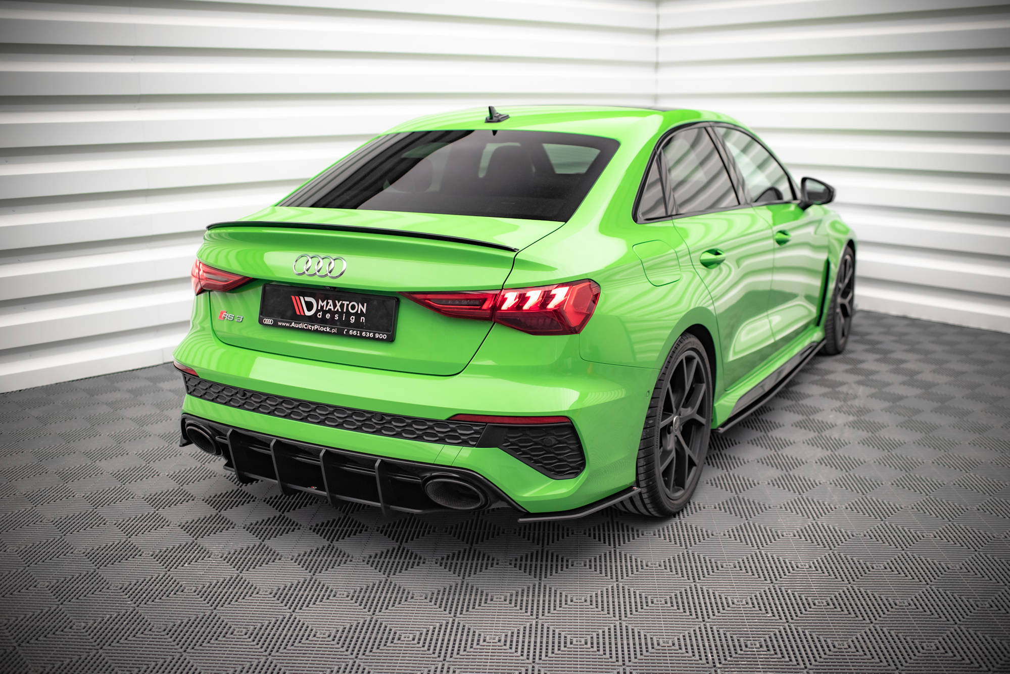 Street Pro Heck Ansatz Flaps passend für Audi RS3 Limousine 8Y