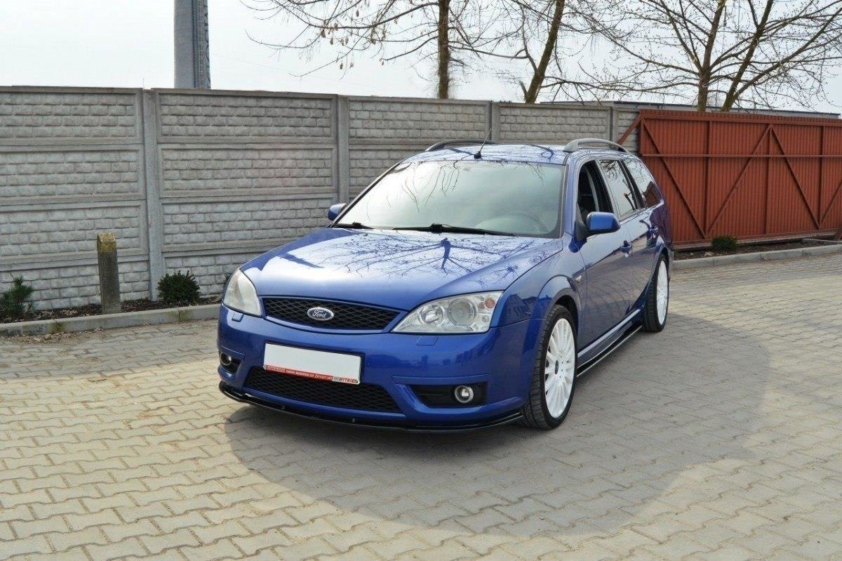 Street+ Spoilerlippe Front Ansatz passend für Ford Mondeo Mk3 ST220 schwarz Hochglanz