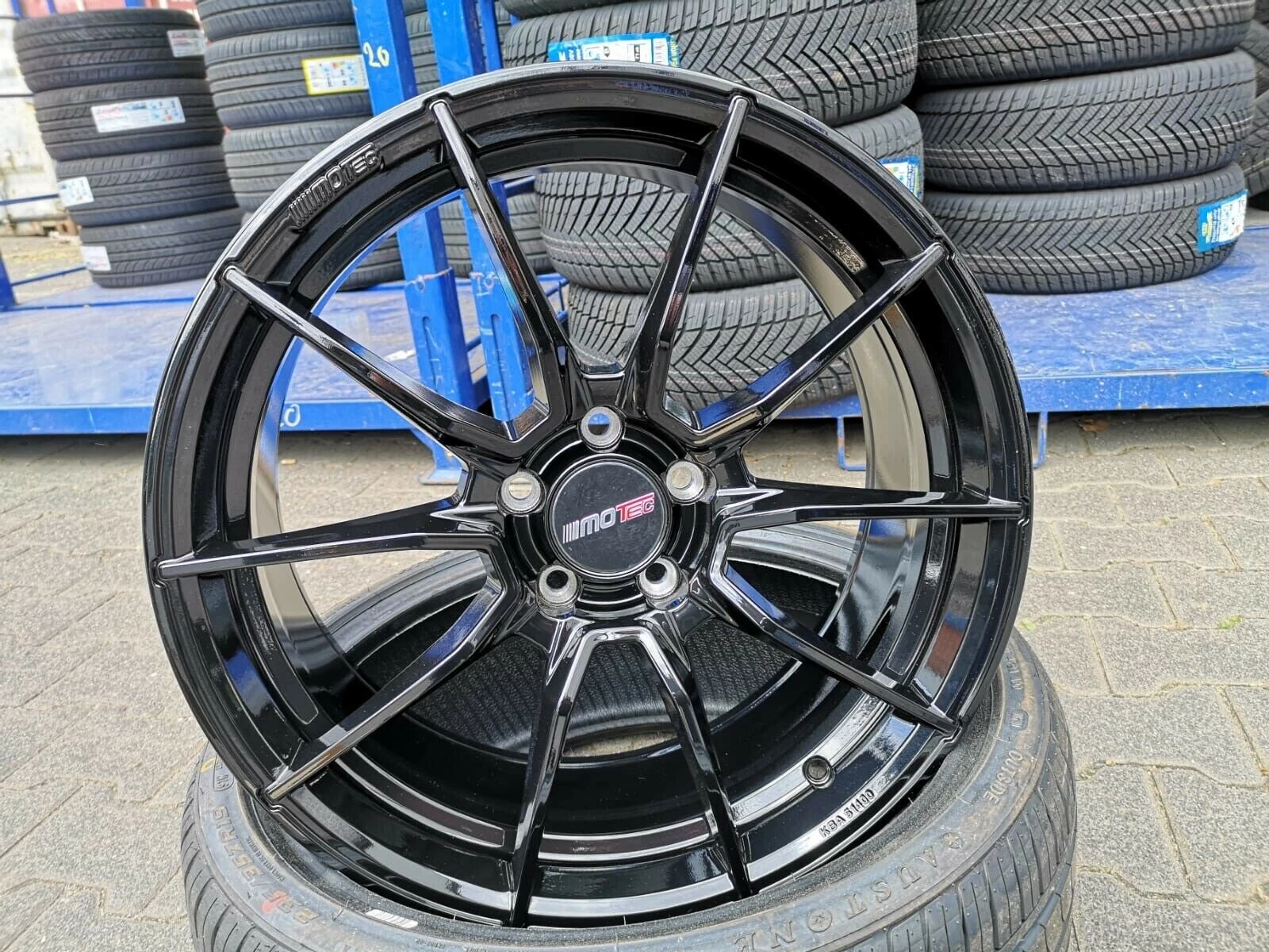20 Zoll Ultralight Felgen für Mercedes CLA 35 F2CLA Shooting Brake Schwarz Glanz