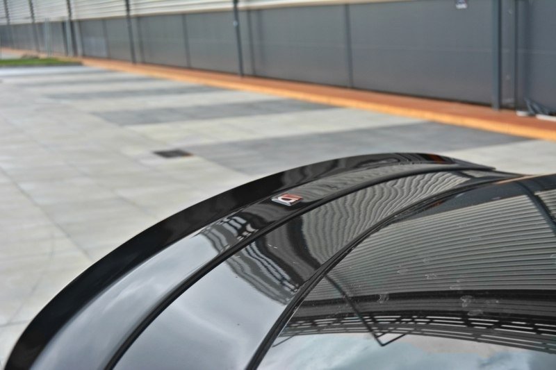 Spoiler CAP für Citroen DS5 schwarz Hochglanz