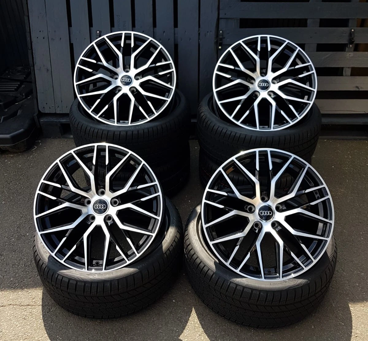 19 Zoll RS4 Alu Felgen für Seat Exeo Tarraco FR Skoda Kodiaq Octavia Scout Yeti