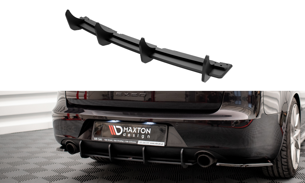 Street Pro Heckschürze Heck Ansatz Diffusor passend für Seat Exeo