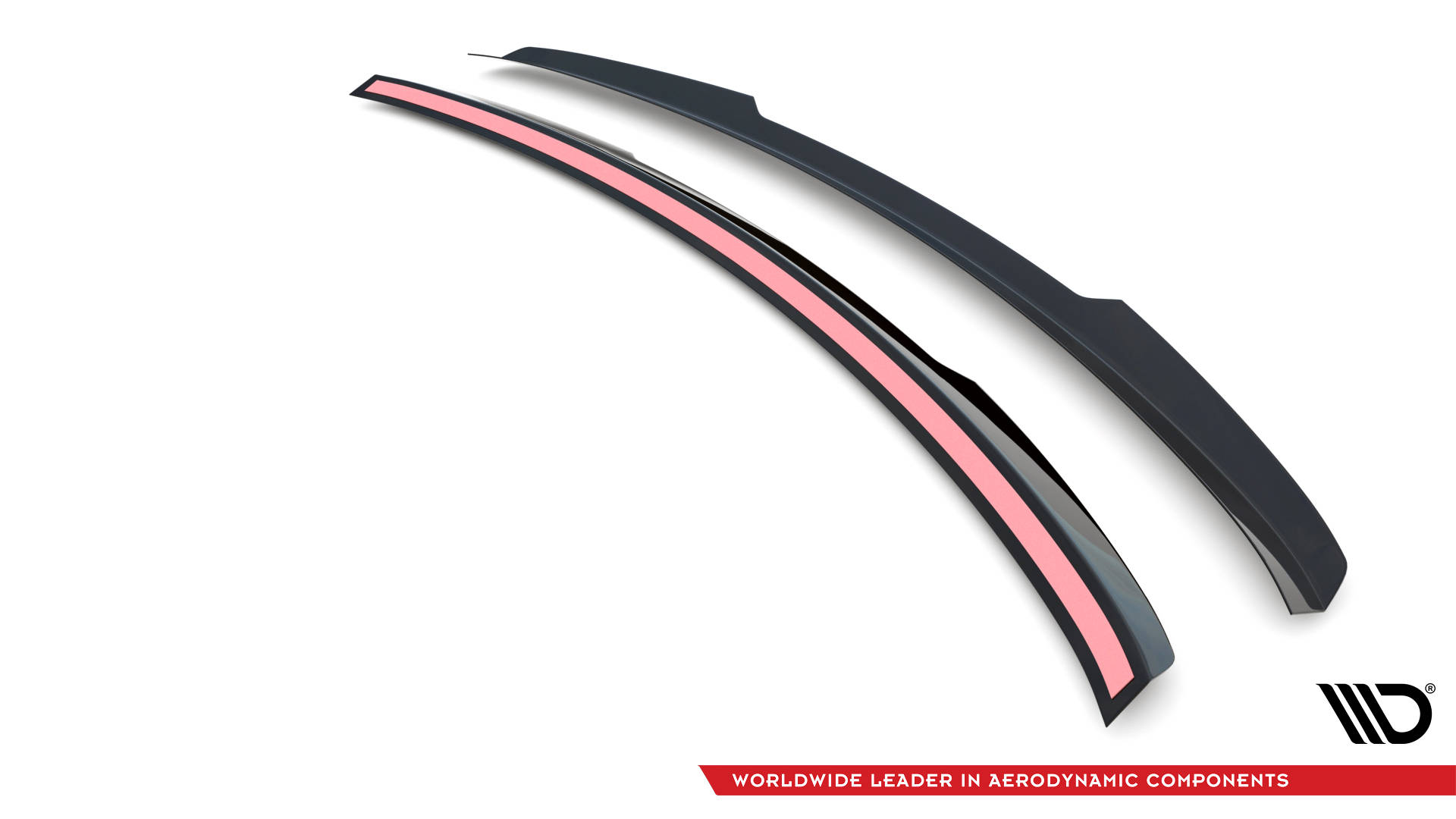 Unterer Heck Spoiler Aufsatz Abrisskante V.2 passend für Audi RSQ8 Mk1 FL schwarz Hochglanz