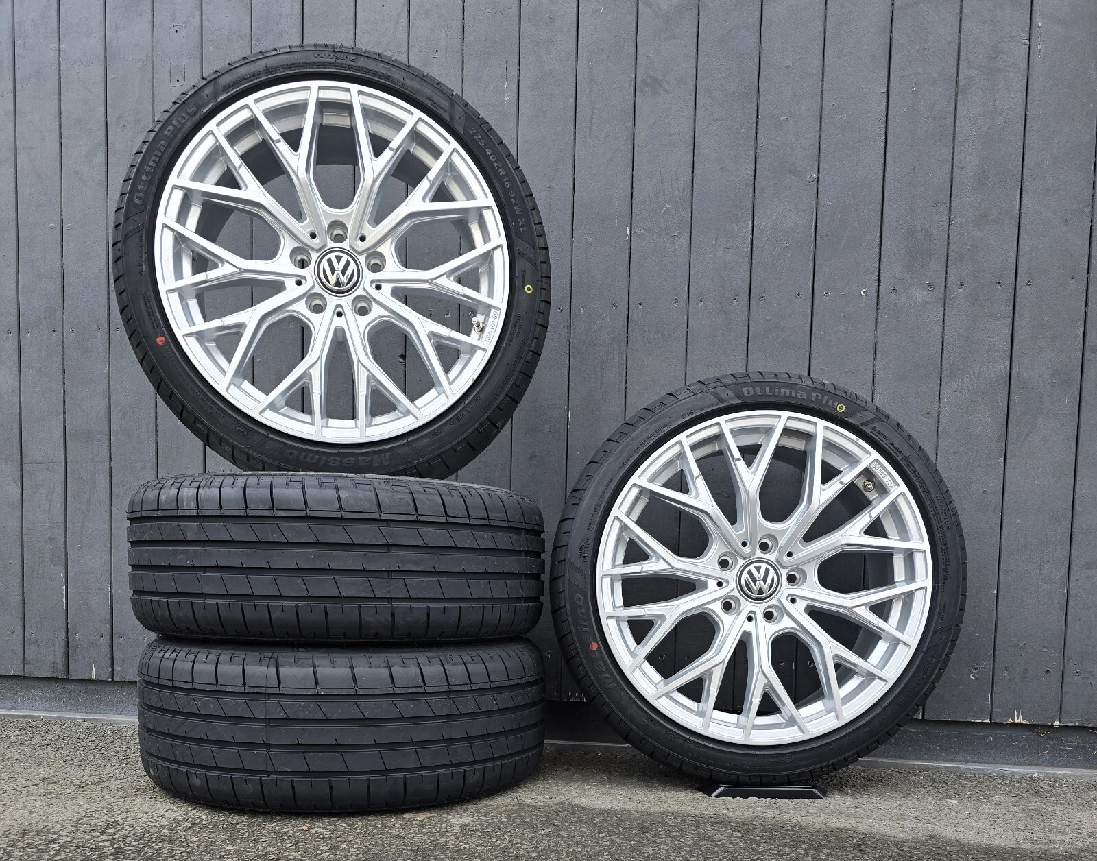 19 Zoll WH37 Alu Felgen für Seat Cupra Leon 1P 5F KL 4Drive FR Line ST Sport