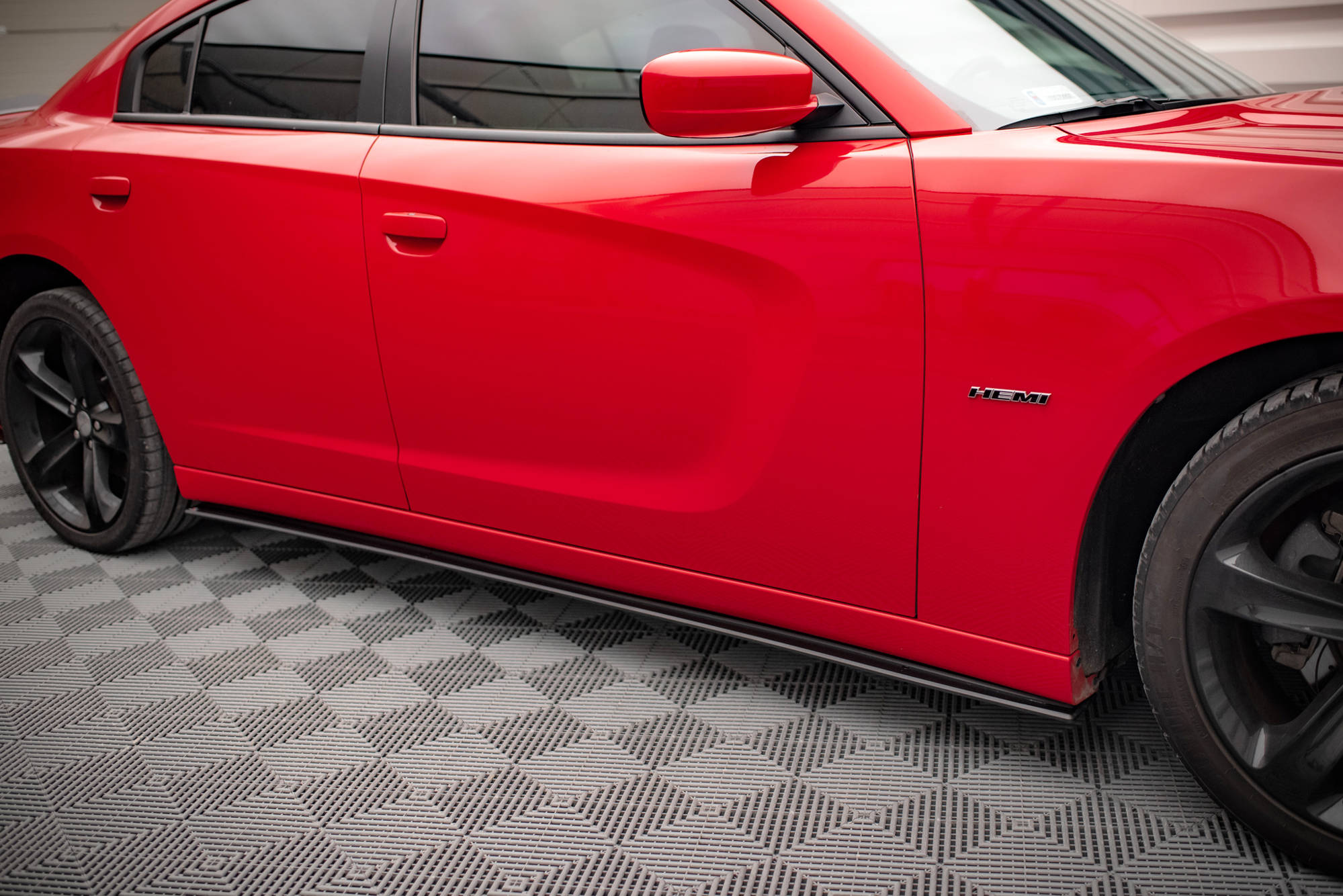 Street Pro Seitenschweller Leisten passend für Dodge Charger RT Mk7 FL