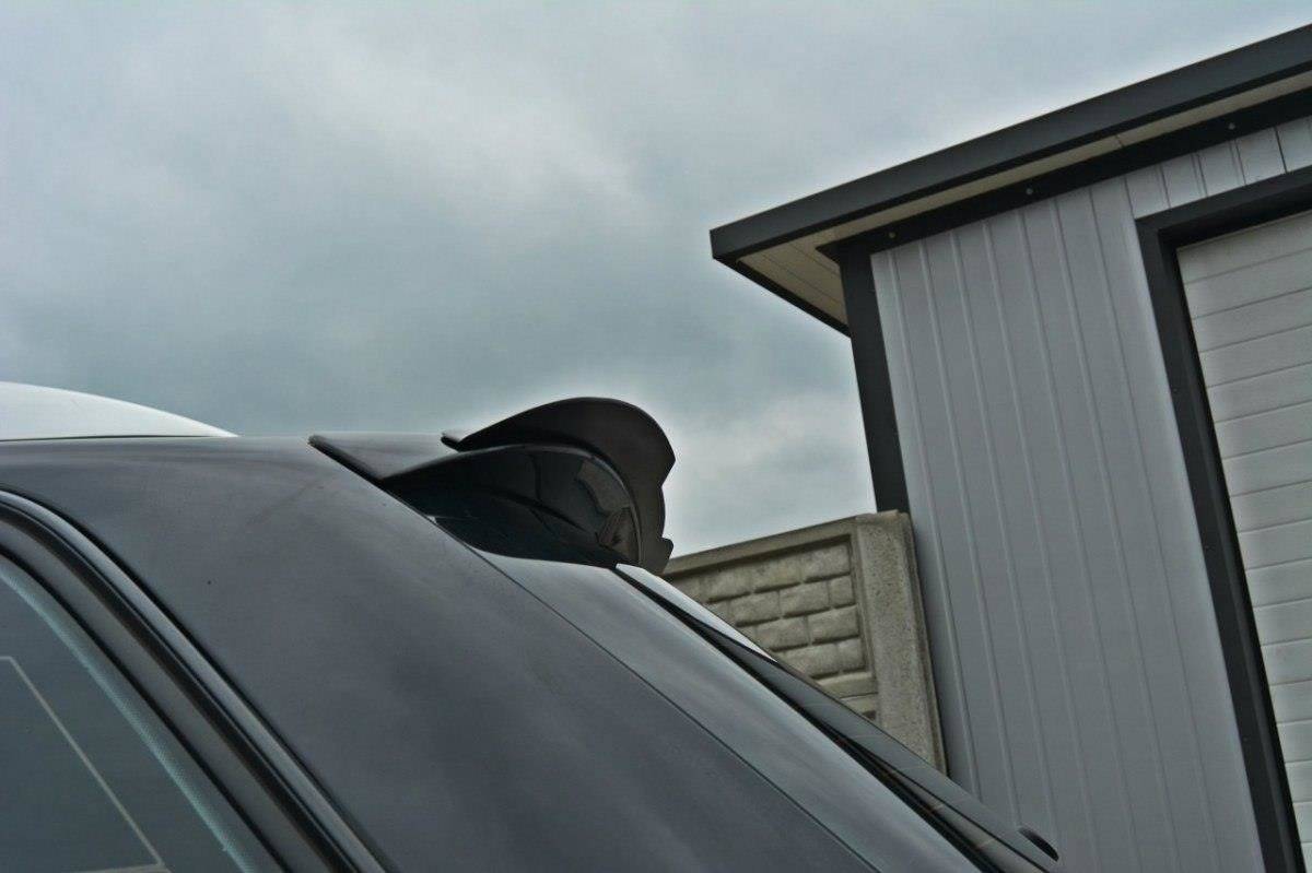 Spoiler CAP für Audi S4 / A4 S-Line B7 Avant schwarz Hochglanz