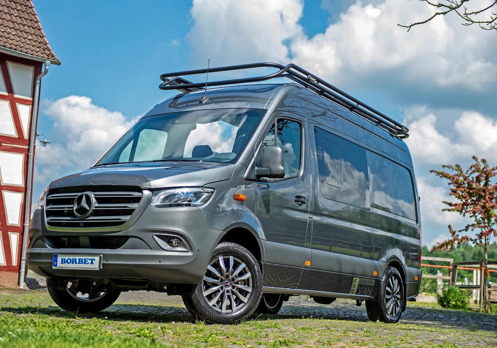 16 Zoll CW5 Borbet Alu Felgen für Nissan NV400 Camper Transporter Wohnmobil NEU