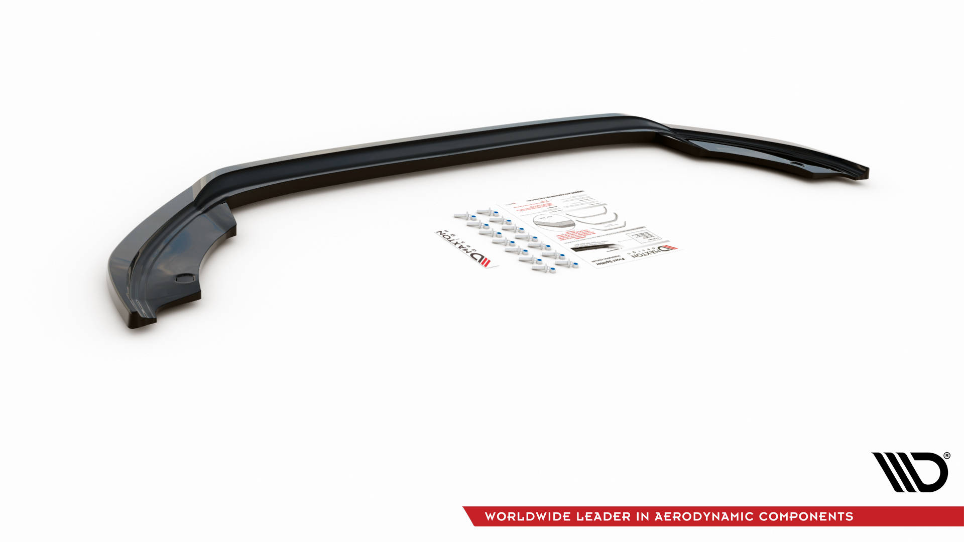 Street+ Spoilerlippe Front Ansatz V.3 passend für Seat Ibiza FR/ Standard Mk5 schwarz Hochglanz