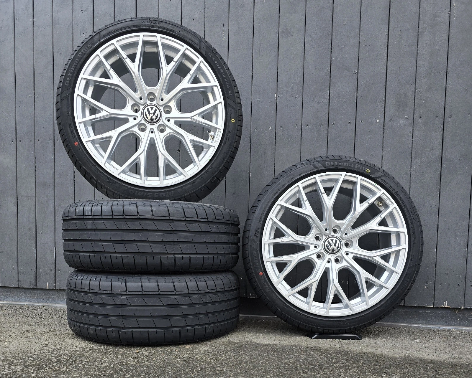19 Zoll WH37 Alu Felgen für Seat Altea Toledo Leon 1P 5F KL 4Drive Cupra ST FR