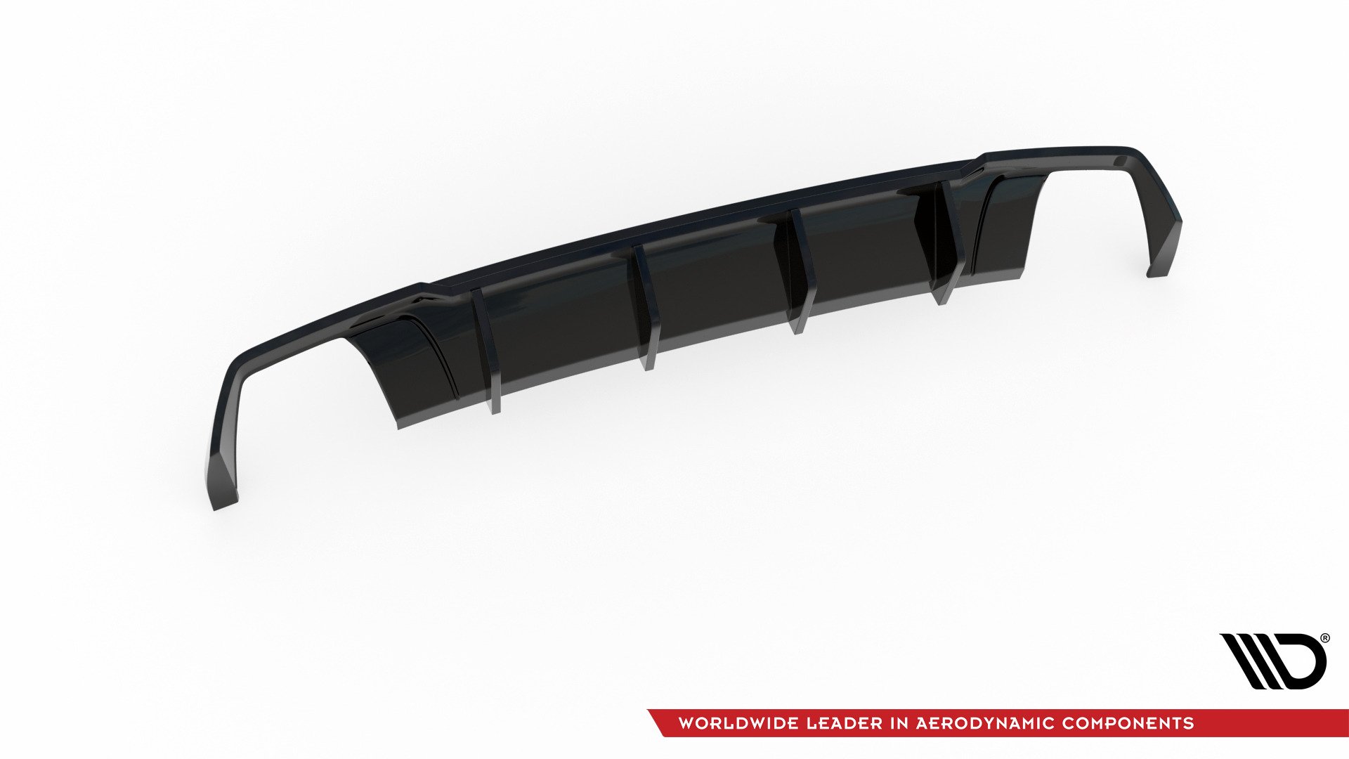 Diffusor Heck Ansatz V.2 für Seat Leon Cupra ST Mk3 FL