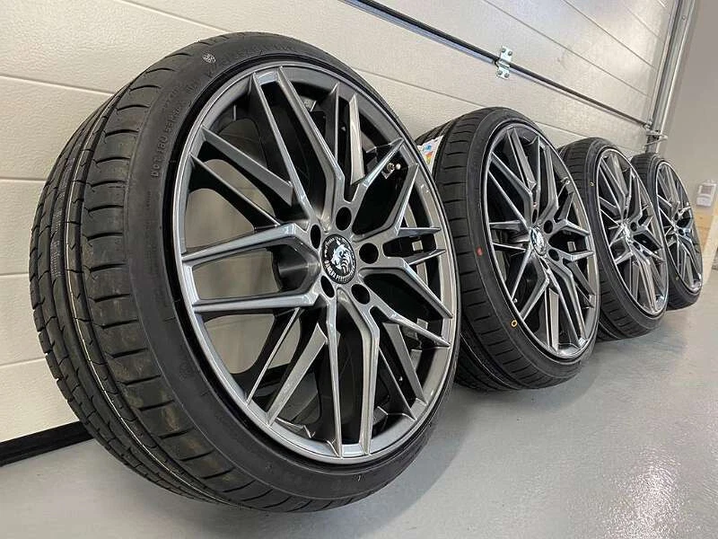 18 Zoll DM08 Alu Felgen für VW Golf 5 6 7 8 GTI R GT GTD GTE R32 Clubsport TCR
