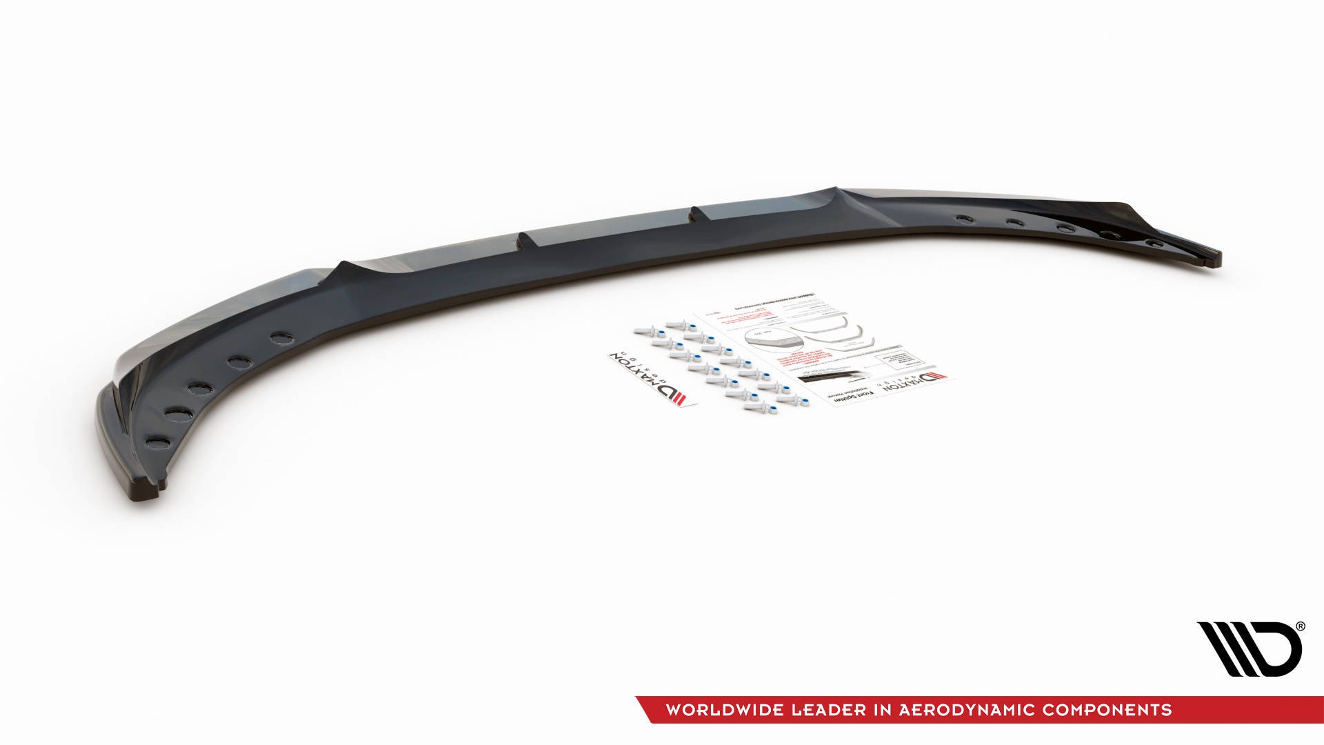 Street+ Spoilerlippe Front Ansatz V.2 passend für BMW 3er G20 / G21 schwarz Hochglanz
