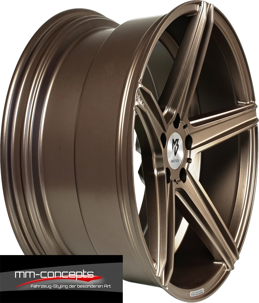 20 Zoll Mb KV1 Concave Felgen Nissan GT-R GTR 350Z 370Z Coupe Cabrio Nismo Bronz