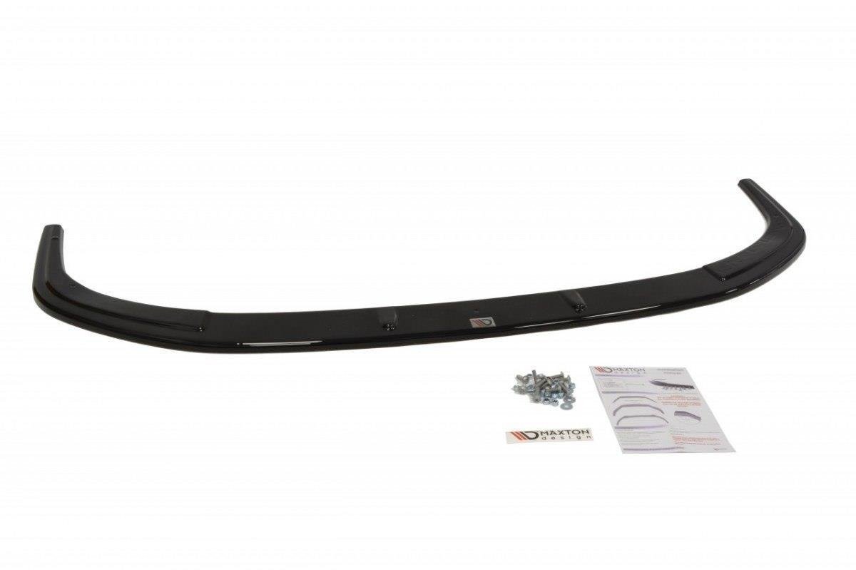 Street+ Spoilerlippe Front Ansatz V.2 passend für Mitsubishi Lancer Evo X schwarz matt
