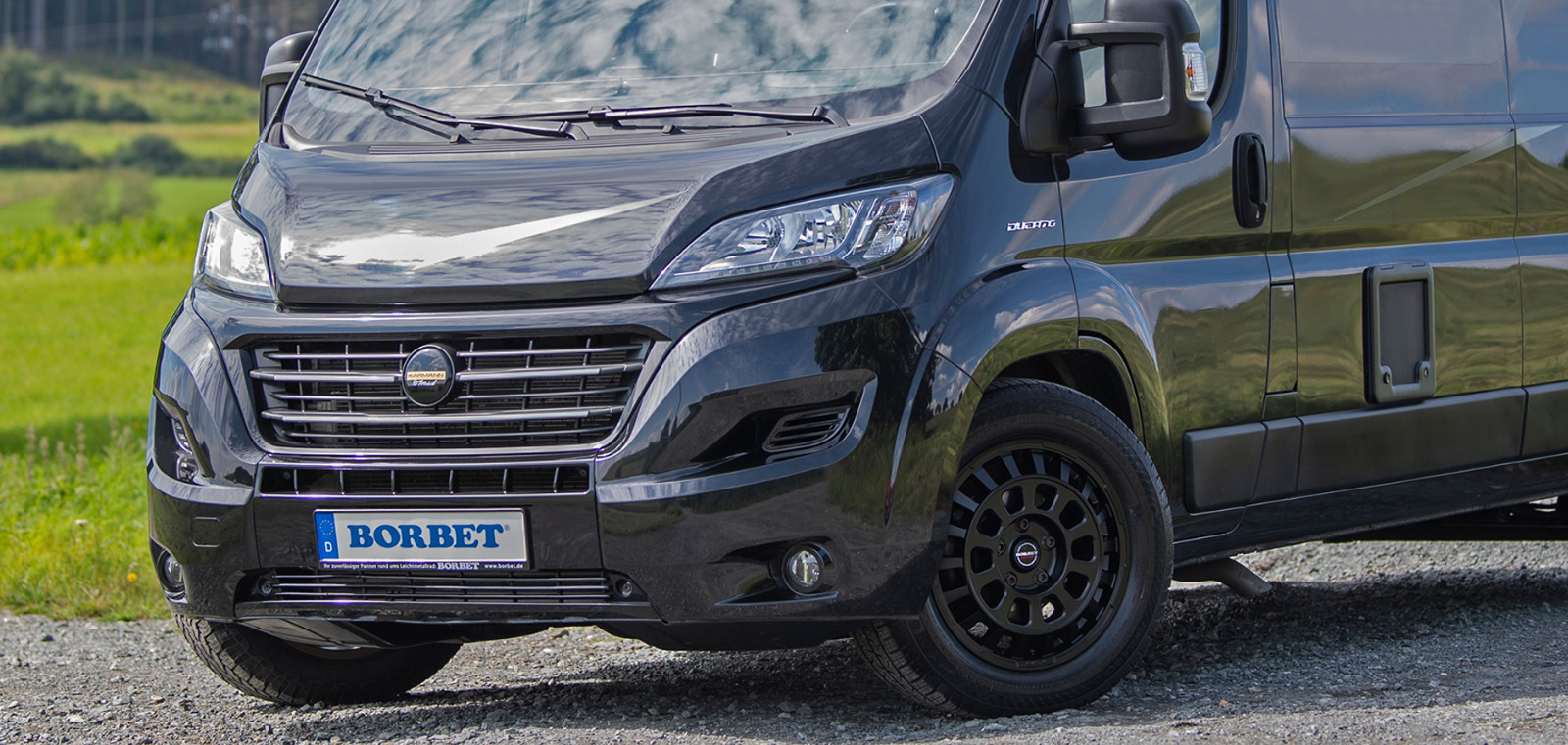 18 Zoll CW7 Borbet Alu Felgen für MAN TGE eTGE Van Camper Wohnmobil Kasten 5x120